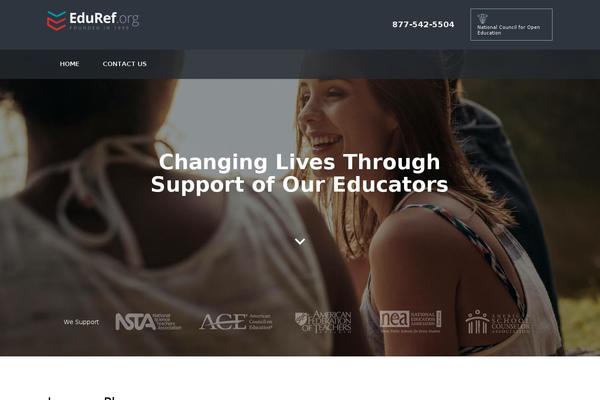 eduref.org site used Rehabforall-wp