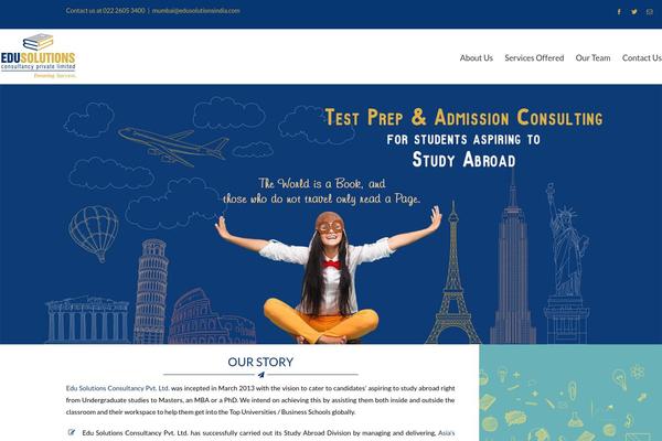 Avada theme site design template sample
