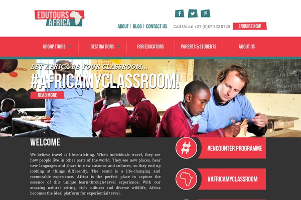 edutoursafrica.com site used Edutours