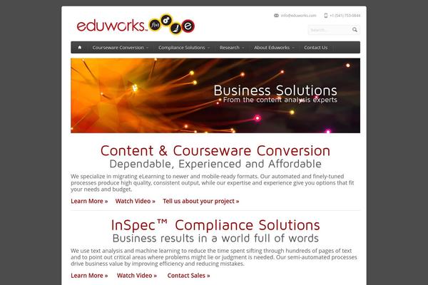 eduworks.com site used Aqua-2.1