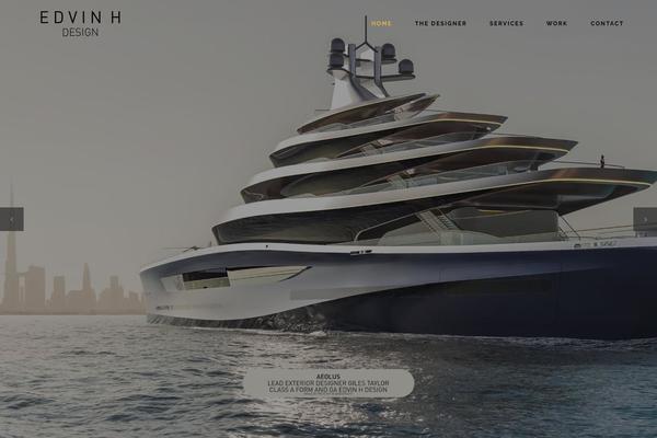 Stockholm theme site design template sample
