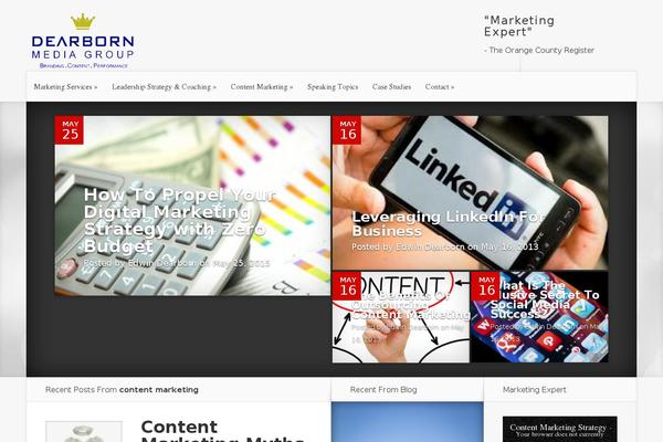 GeneratePress theme site design template sample