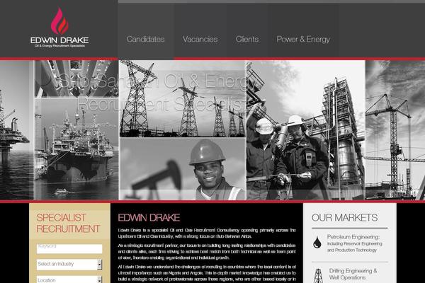 edwindrake.com site used Edwin