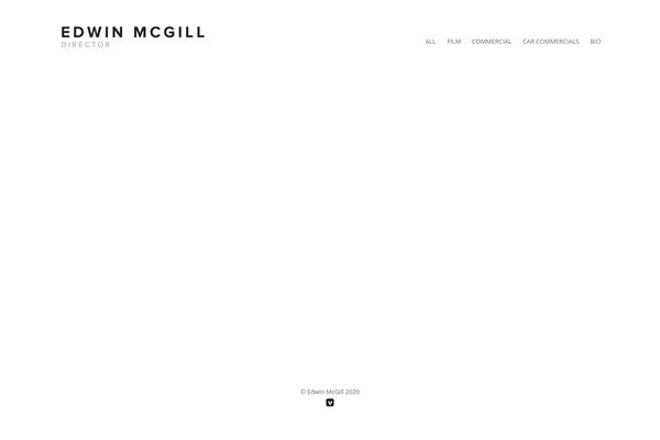 edwinmcgill.com site used Minimal-portfolio