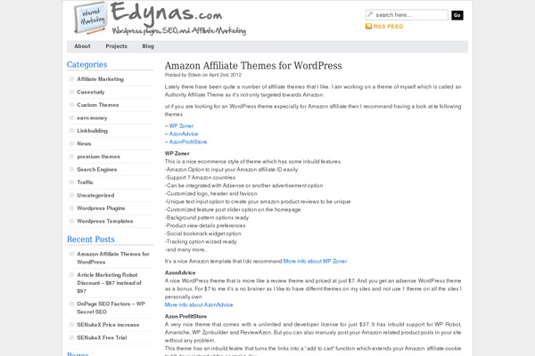 Wpremix theme site design template sample