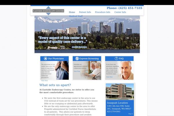 endoscopy WordPress theme, websites list used endoscopy theme endoscopy theme websites examples