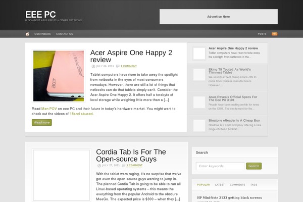Grip theme site design template sample