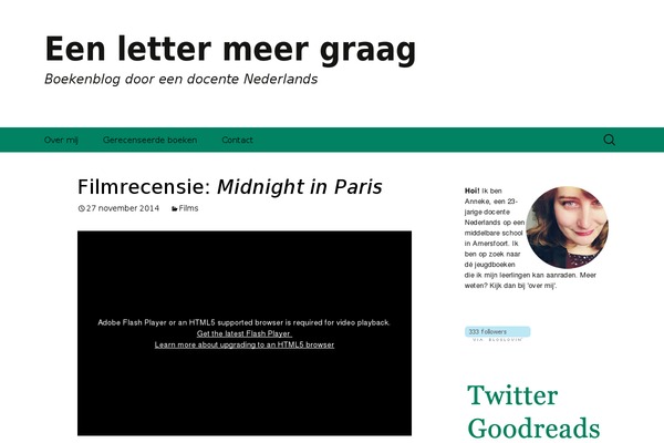 eenlettermeergraag.nl site used Zblack
