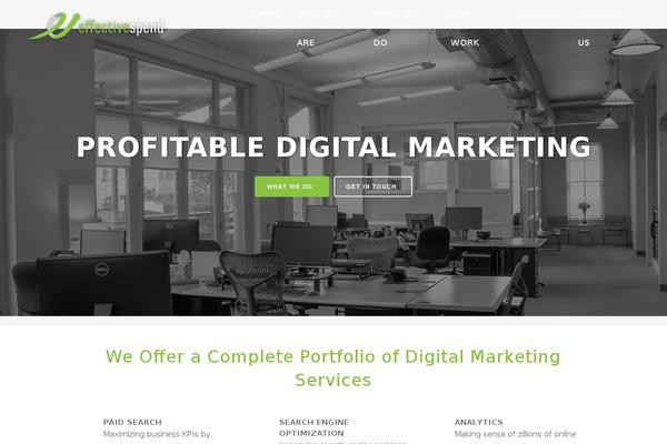 Bridge theme site design template sample