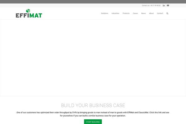 Enfold-child theme site design template sample