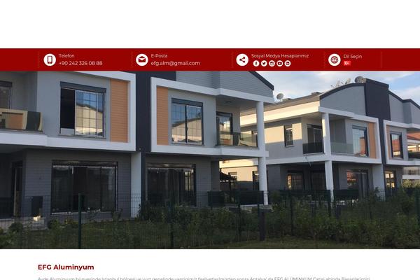 Yildiz theme site design template sample