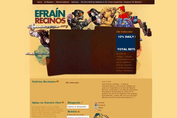 efrainrecinos.org site used Efrainrecionsnew
