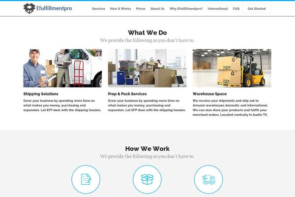 efulfillmentpro.com site used Efulfillment2016