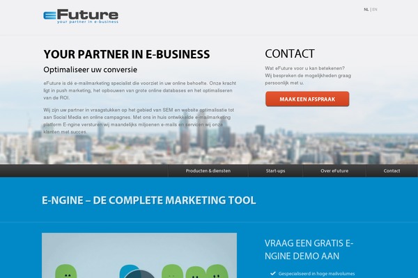 efuture.nl site used Efuture