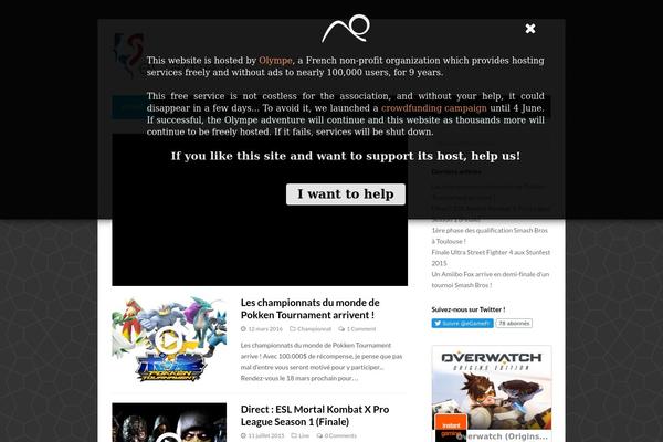 GoPress theme site design template sample