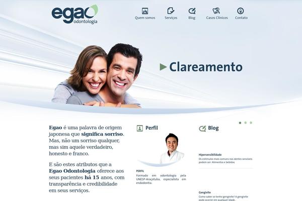 egao.com.br site used Egao