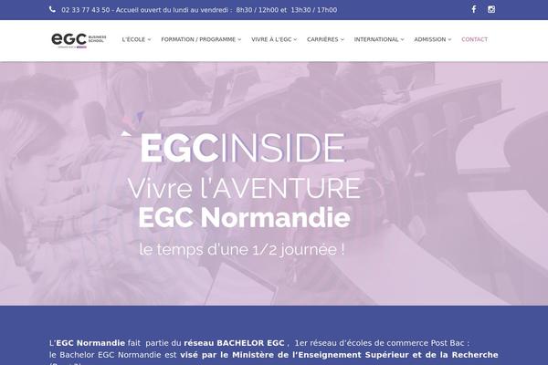 egcnormandie.fr site used Edugate