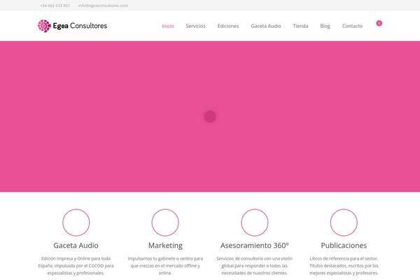 Impreza theme site design template sample