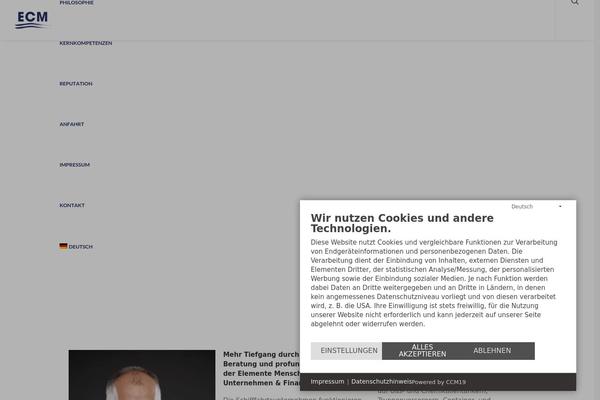 Uncode theme site design template sample