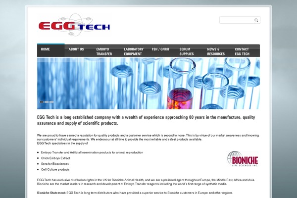 eggtech.co.uk site used Corporate
