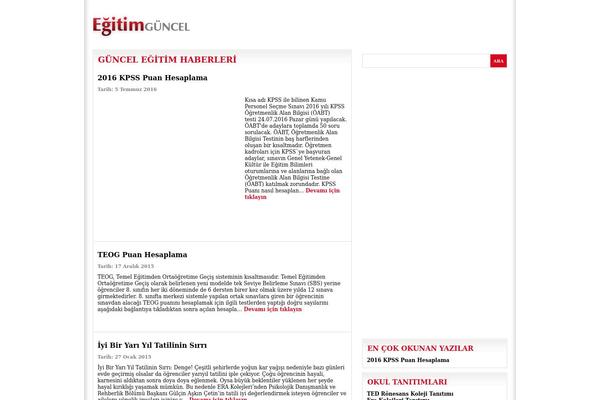 egitimguncel.net site used Eg