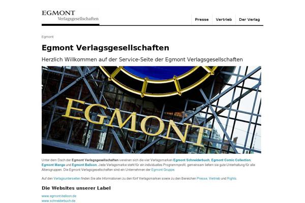 egmont-vg.de site used Egmontvg