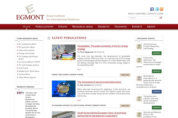 egmontinstitute.be site used Egmont