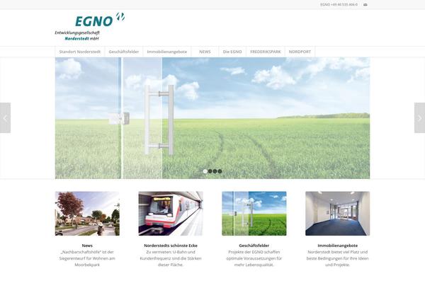 Enfold theme site design template sample