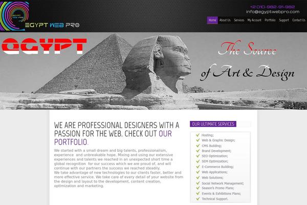 egyptwebpro.com site used Portio