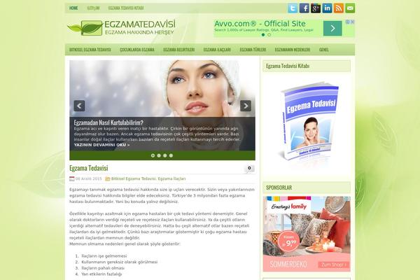 Beautifulskin theme site design template sample