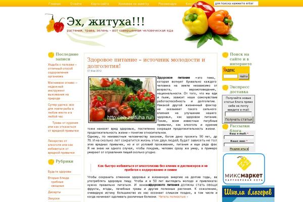 eh-zhituha.ru site used Head Blog