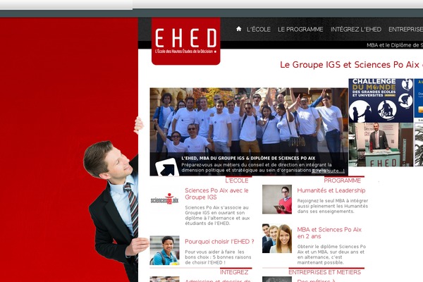 ehed.fr site used Balanced Blog