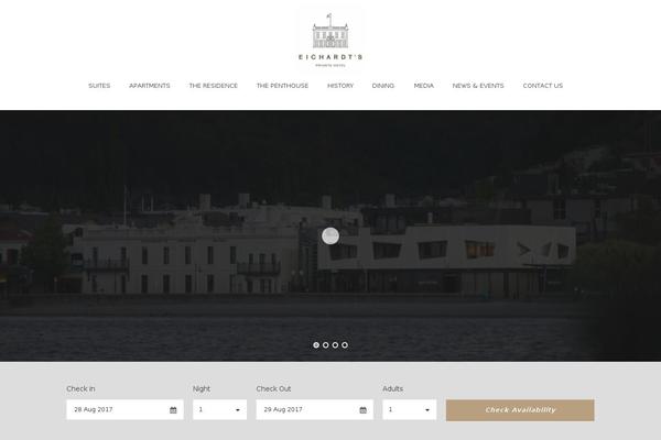Hotelmaster-child theme site design template sample