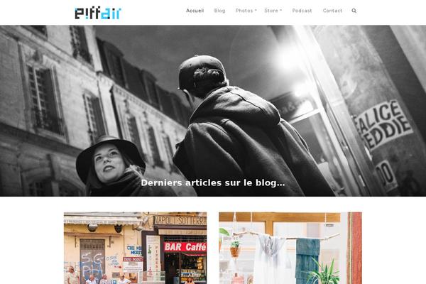 eiffair.fr site used Eiffair