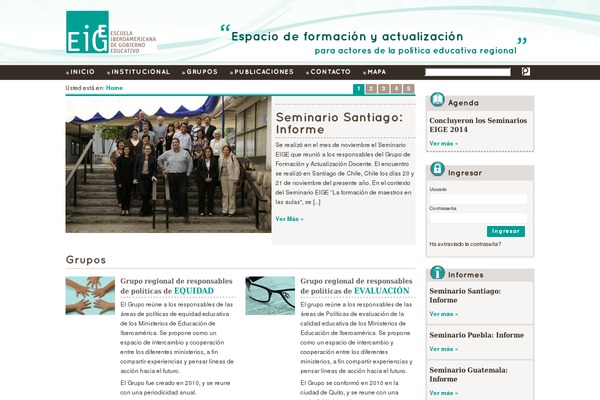 eige.org.ar site used Eige