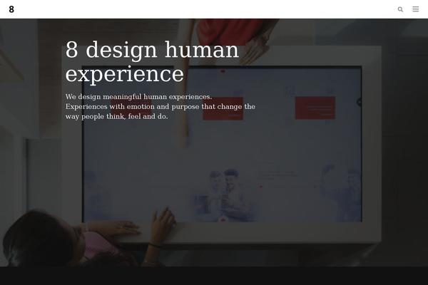 8 WordPress theme, websites list used 8 theme 8 theme websites examples