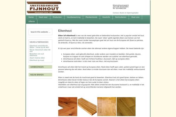 eiken-hout.eu site used Fijnhout