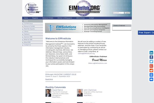 eiminstitute.org site used Eiminstitute