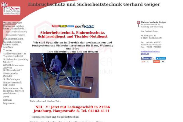 einbruchschutz-geiger.de site used Geiger