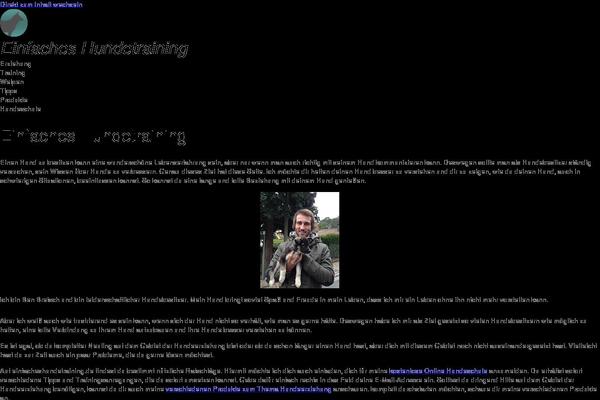 einfacheshundetraining.de site used Twenty Twenty-Two