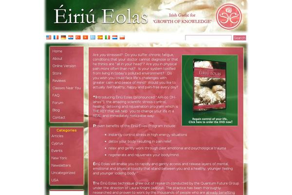 eiriu-eolas.org site used Eiriu-eolas