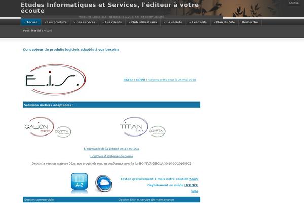 eis-informatique.fr site used Copie_privee