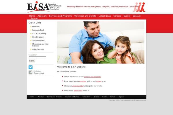 eisa-edmonton.org site used Eisa