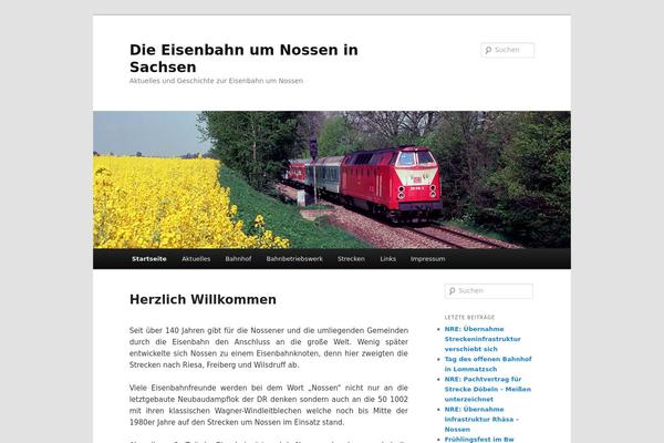 eisenbahn-um-nossen.de site used Twentyeleven_eun
