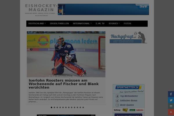 eishockey-magazin.de site used Goliath