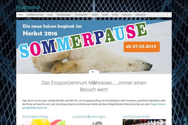 Tempera theme site design template sample