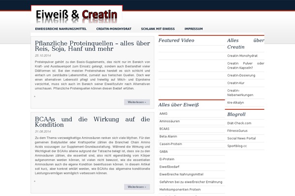 eiweiss-und-creatin.de site used DAQ