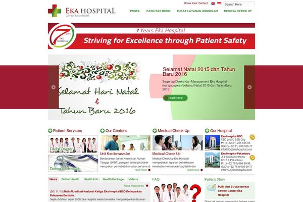 eka WordPress theme, websites list used eka theme eka theme websites examples