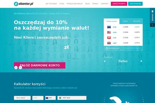 ekantor.pl site used Szablon-ekantor