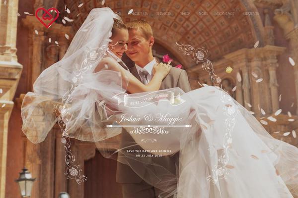 wedding-wp theme websites examples